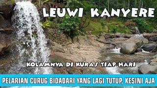 LEUWI KANYERE - CIBULAH LAND SENTUL BOGOR JAWA BARAT  PUNYA KOLAM YANG SETIAP HARI DIKURAS