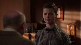 Sheldon picks his Scholarship Scene  Young Sheldon 7x9