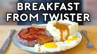 Binging with Babish Steak Eggs and Gravy from Twister