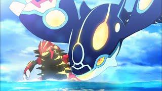 Groudon VS Kyogre -  Legendary Duo Pokemon Battle