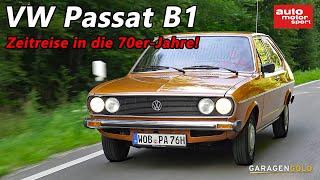 VW Passat B1 So startete der Auto-Klassiker in den 70er-Jahren  auto motor und sport  Garagengold