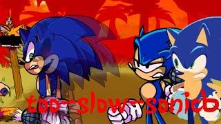 friday night funkin-too-slow-sonicb too-slow-encore cover but its new sonic.exe and sonic over bf