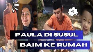 DISUSUL BAIM KE RUMAH PAULA UDAH RAPI GAK SABARAN  MAU KETEMU KENZO KIANO..