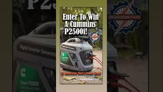 Win A Cummins P2500i