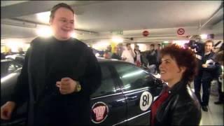 Ruby Wax tries to interview Kim Dotcom at the Gumball 3000