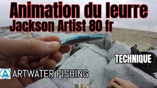 Animation leurre Jackson Artist 80 fr. ARTWATER FISHING PACA