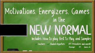 7 GAME IDEAS IN THE NEW NORMAL EDUCATION  Educational Virtual Game Ideas