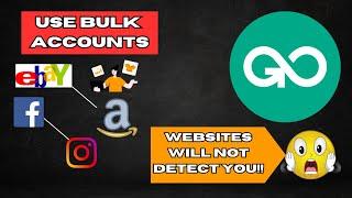 HOW TO USE MULTIPLE ACCOUNTS ON @GoLogin   BEST ANTI DETECT BROWSER IN 2024