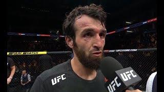 UFC Moscow Zabit Magomedsharipov Octagon Interview