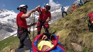 Alpine HEMS training with Air Zermatt