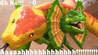 Childrens Toy Channel A Snake and Dinosaur Animal Planets Ball Python Snake and Dinosaur Toys.