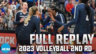 Penn State vs. Kansas 2023 NCAA volleyball second round  FULL REPLAY