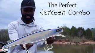 Spring Time Jerkbait Fishing  The Perfect Jerkbait Rod and Reel