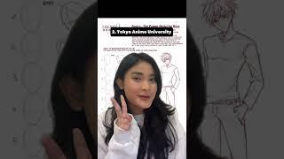 Part 2 Belajar desain manga di Jepang? #fypシ #viral #edigy #japan  #manga #anime #university