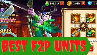 Era of Chaos The BEST F2P Units in the game