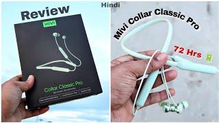 Mivi Collar Classic pro  Neckband earphone under 799  72 Hrs battery backup   Hindi 