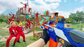 Nerf War  Outdoor Battle２ Nerf First Person Shooter