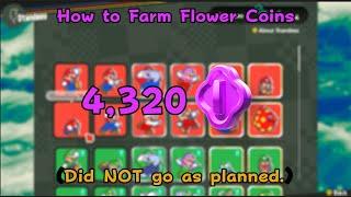 How to Farm 4320 Flower Coins in Super Mario Wonder