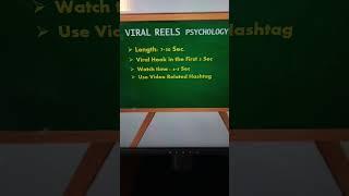 viral reels psychology and hacks #reels #reelsvideo #reelsediting #reelsinstagram