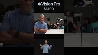Apple Vision Pro Headset 1st Impressions Thoughts #shorts