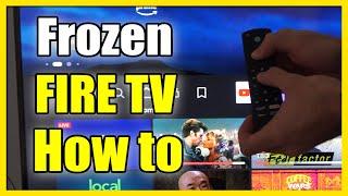 How to Fix Frozen or Stuck Amazon Fire TV with Remote Fast Method