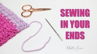 SEWING IN YOUR ENDS  RULE OF 3  Bella Coco