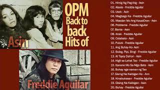 Asin Freddie Aguilar Greatest Hits 2020  Freddie Aguilar Asin tagalog Love Songs Of All Time