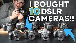 I Spent $800 on 10 DSLR cameras Can I Double my Money?