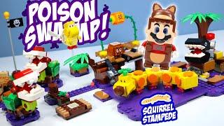 LEGO Super Mario Wigglers Poison Swamp Expansion Sets Review 2021