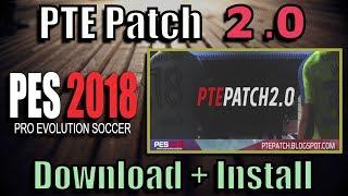 PES 2018 PTE Patch 2.0  Download + Install on PC