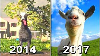 Evolution Of Goat Simulator 2014-2017