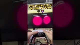 GAMBARAN MAIN GTA 6 DI TAHUN 2050  #shorts