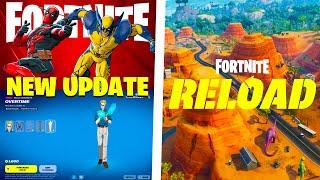 Fortnite NEW Update Item Shop DATES Reload Desert POI LEAKS