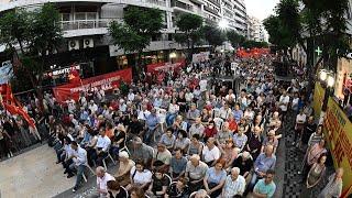 04.06.2024 Highlights from the pre elections rally of the KKE in Thessaloniki