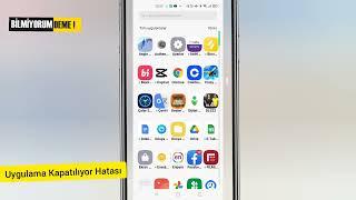 Telefon Uygulamadan Atıyor Girmiyor ve Durduruluyorsa - ÇÖZÜMÜ