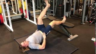 Single Leg Glute Ham Bridge