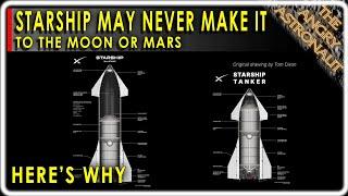 SpaceX Starship may never reach the Moon or Mars  Heres why...