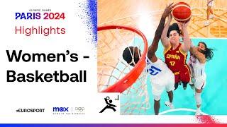 GAME WINNER   Puerto Rico vs Spain  Womens Basketball  Paris 2024 Olympics  #Paris2024