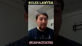 Incapacitated #dnd #dnd5e #ruleslawyer #short #shorts #rules #incapacitated #dndshorts