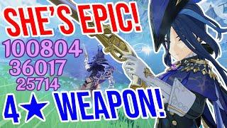 C0 Clorinde is EPIC 4 Weapon Showcase Genshin Impact