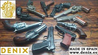 The Sandor DENIX collection of legendary pistol and revolver replicas