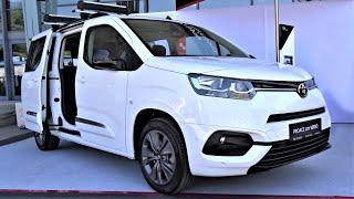 New 2024 Toyota Proace City Verso 7-Seater Van - Interior Exterior Details - Truck Expo
