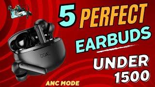 Top 5 Best Earbuds under 1500 in 2024Best Tws earbuds under 1500Boat earbuds 2024