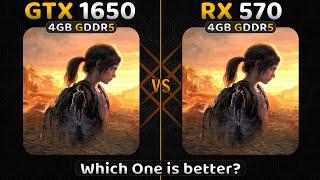 RX 570 vs GTX 1650  16 Games Tested  1650 vs 570 in Gaming 2023