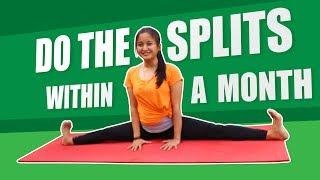 How to practice split in a month complete split