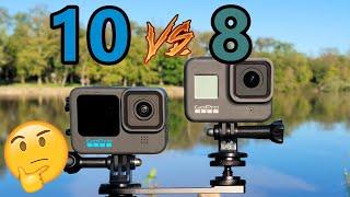 GOPRO HERO 10 vs Hero 8 - Watch before you buy  *UNSPONSORED*