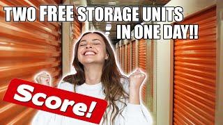 FREE Abandoned Mystery Storage Lockers LETS DIG IN