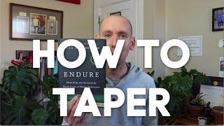 8 Tapering Truths for Runners How to Taper for Peak Performance