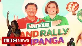 The controversial candidates in the Philippines presidential election - BBC News