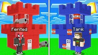 FERİTED VS TARIK KALE SAVAŞI  - Minecraft